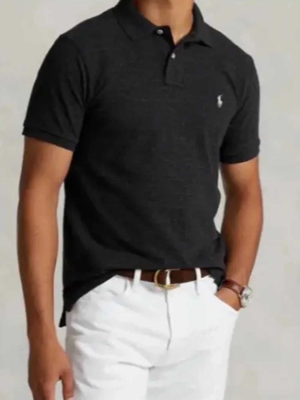 RALPH LAUREN - Classic Slim Fit Polo Shirt Sz Large